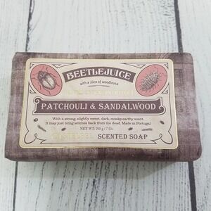 Castelbel‎ Beetlejuice Patchouli & Sandalwood Scented Soap Earthy Musky 7oz Bar